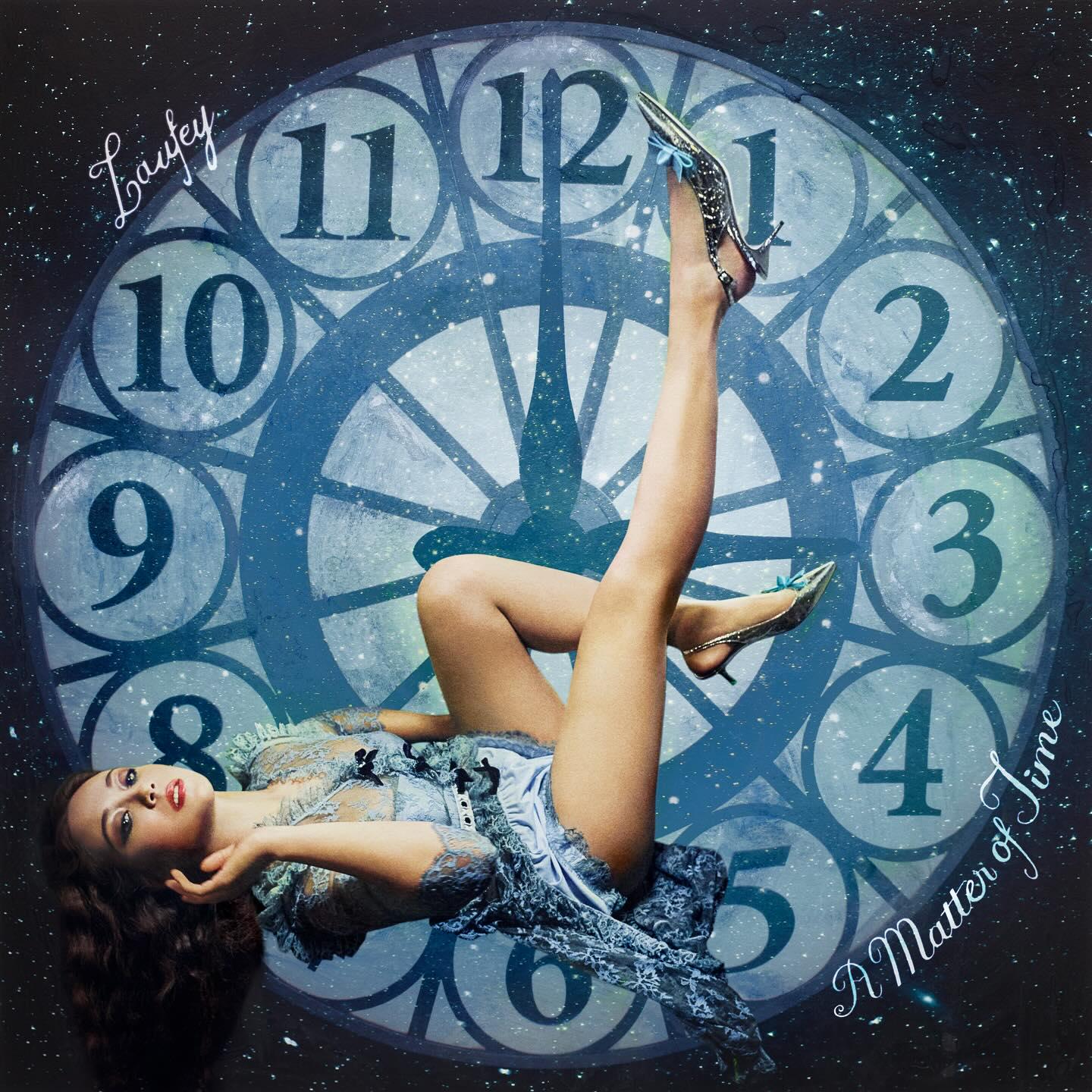 Album cover for Laufey's 'A Matter of Time'