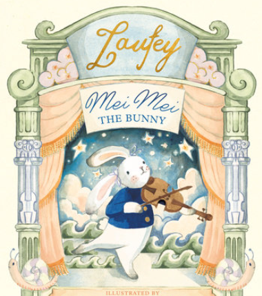Cover of Laufey's book 'Mei Mei The Bunny'