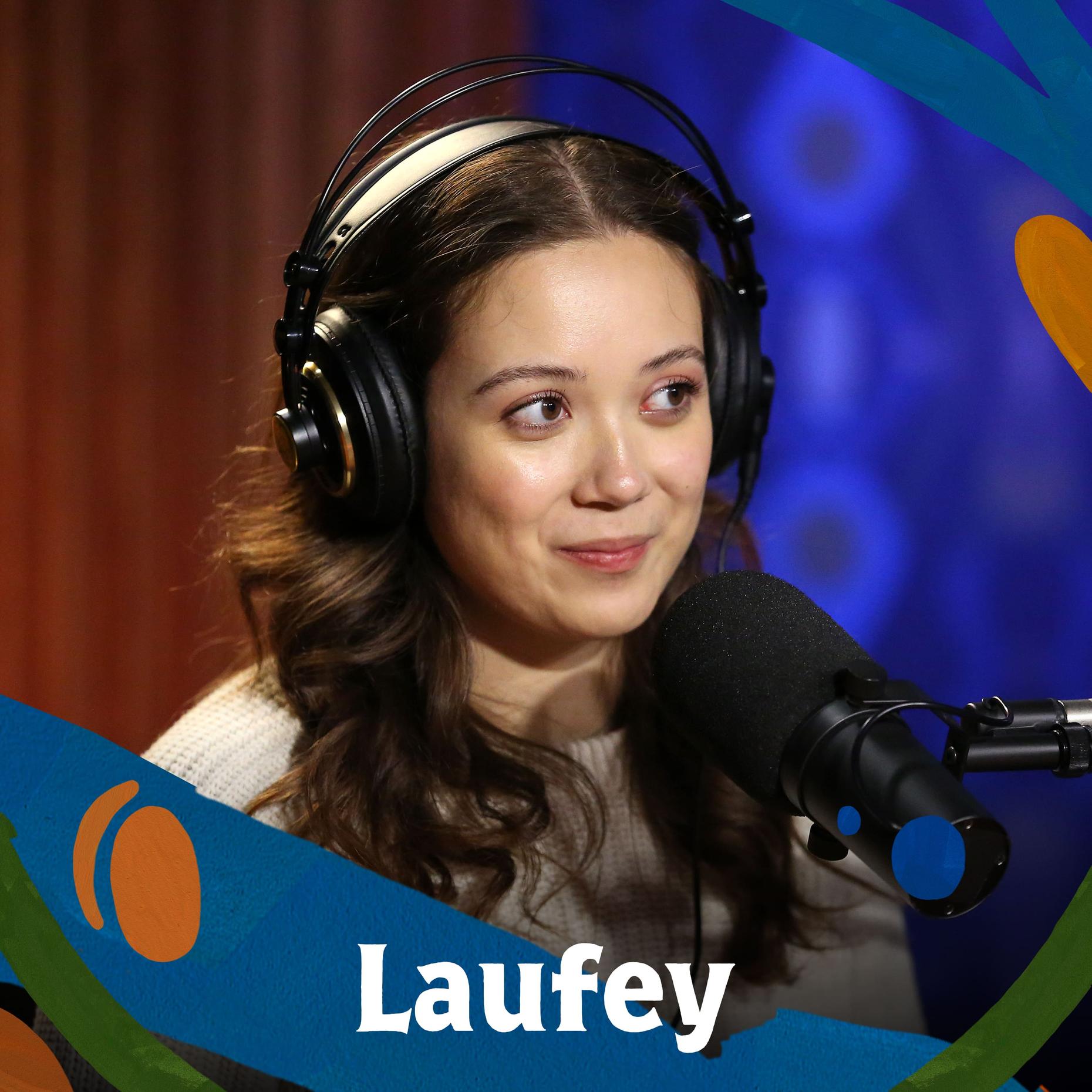 Laufey Playing on Her Radio Show