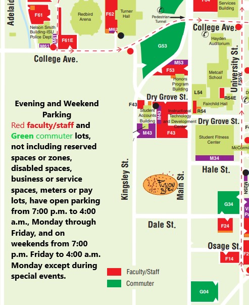 ISU Parking Map